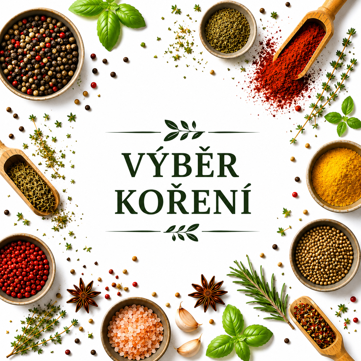 Výběr koření