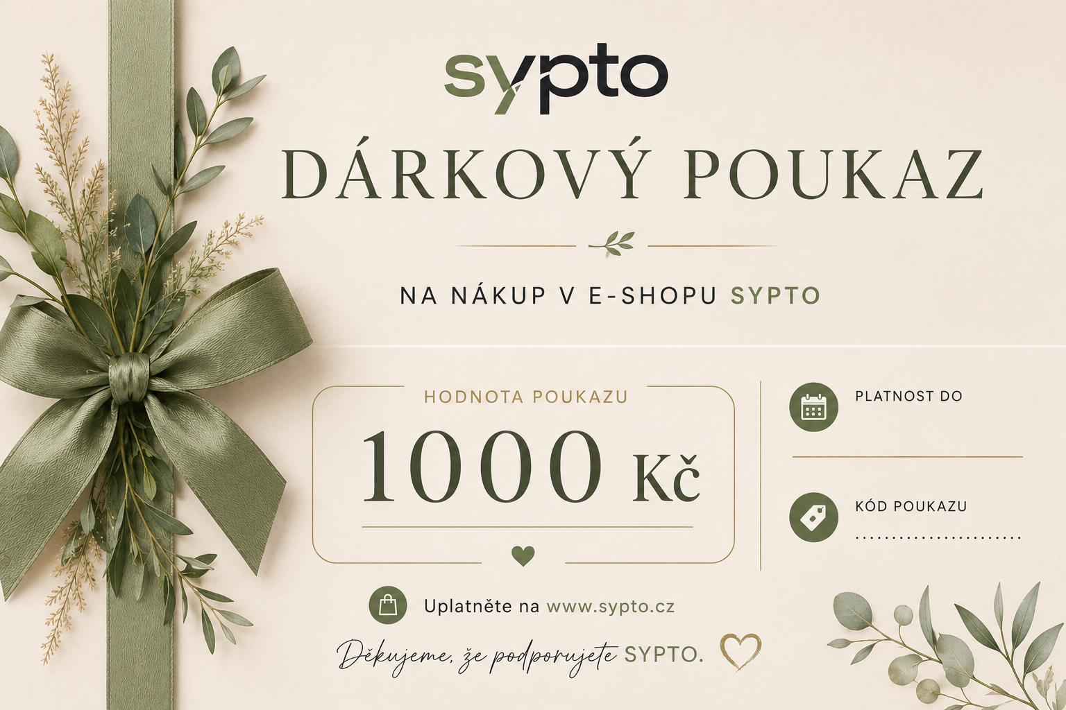 Dárkové poukazy